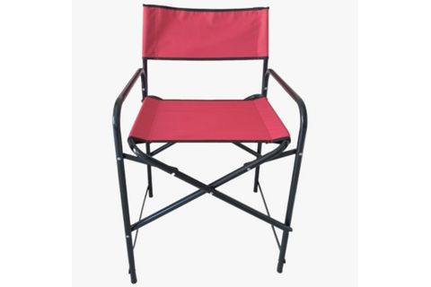 MET35 KATLANIR MASA 4 ADET KATLANIR SEDİR SANDALYE, KIRMIZI