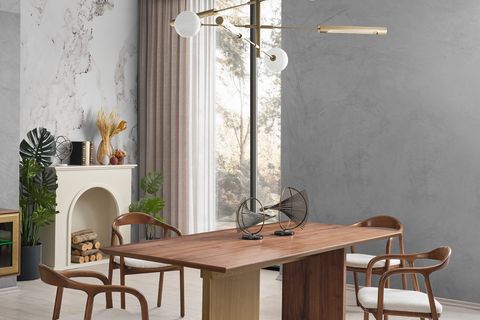 SOLİD YEMEK MASASI, 98X208