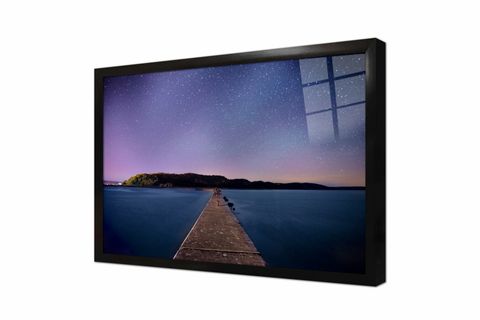 DALGAKIRAN VE GÖKYÜZÜ CAM TABLO, ÇERÇEVESİZ, 30X40, C02000564