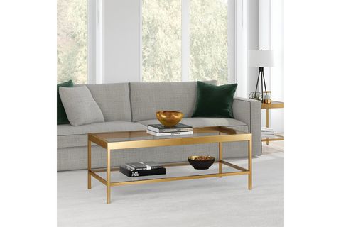 BEATRİCE ORTA SEHPA, GOLD, METAL
