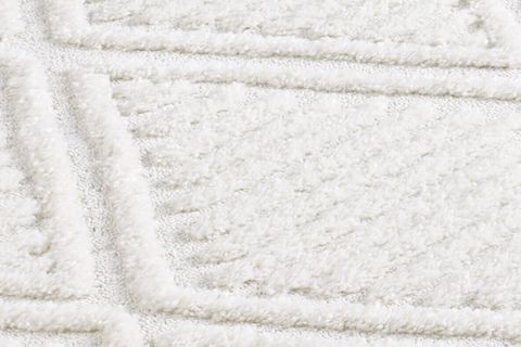 ELİT KOLEKSİYONU SAÇAKLI MAKİNE HALISI, BUKLELİ, KREM 80X250