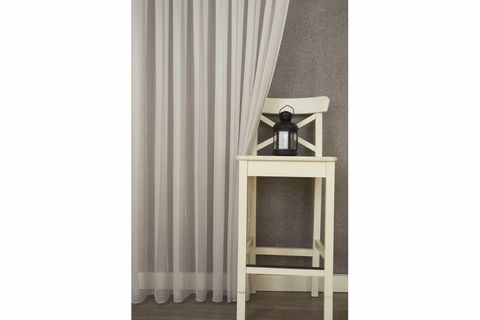 MASSARELLİ ETAMİN TÜL GÜMÜŞ  PİLESİZ 100X260
