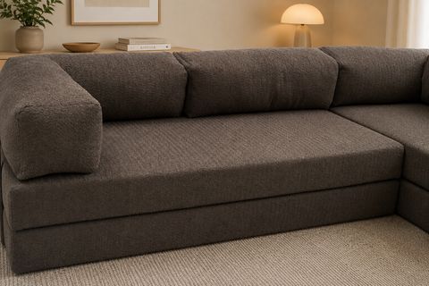 COMFORT SERİSİ YATAKLI KÖŞE KOLTUK, GRİ