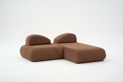 LİVA KÖŞE KOLTUK, UZANMALI, KAHVE