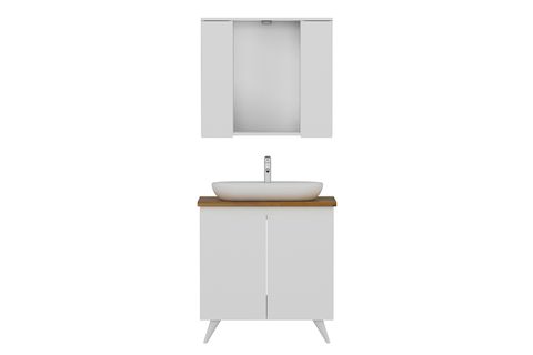 NİKA BANYO DOLABI 85CM AY2K 2K1A TZG BEYAZ