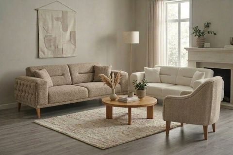 ZEN ÜÇLÜ KOLTUK, SÜTLÜ KAHVE