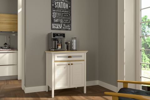 VALENA KAHVE KÖŞESİ AİRFRY DOLABI, 2 KAPAKLI 1 ÇEKMECELİ