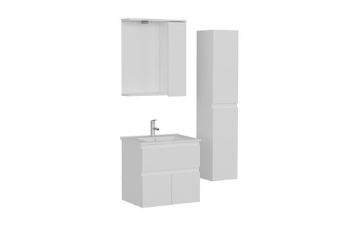 NİKA BANYO DOLABI AS2K1Ç64, BEYAZ, 65 CM