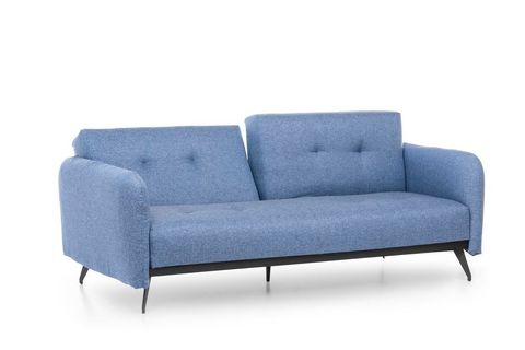 FUTON RON ÜÇLÜ KANEPE, MAVİ