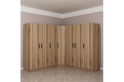 MİNAR KALE GARDIROP 10,  7 KAPAKLI,  190 CM