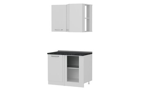 MİNAR 105CM KÖŞE MUTFAK DOLABI BEYAZ K105B1
