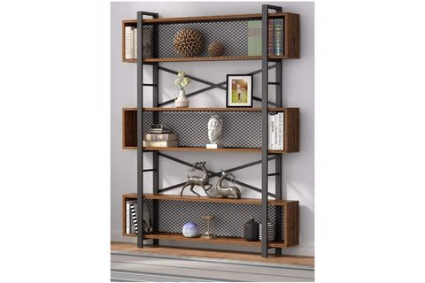 MEK KİTAPLIK, CEVİZ, 100 CM, NO;8