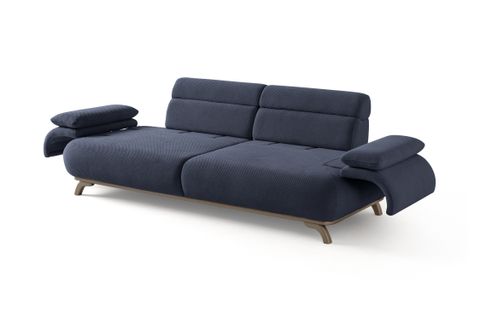 ALASKA SIRT MEKANIZMALI KASALI ÜÇLÜ KOLTUK, MAVİ