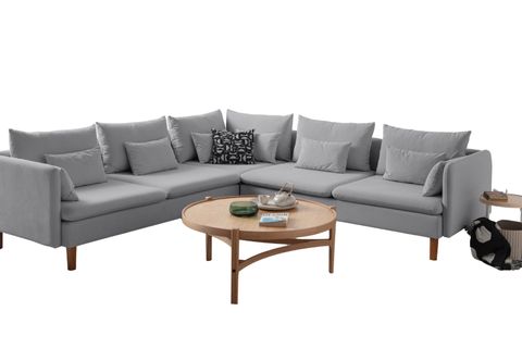 BUDAPEST MODÜLER L KÖŞE KOLTUK, GRİ