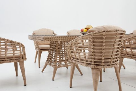 LİNDA BAHÇE YEMEK MASASI TAKIMI