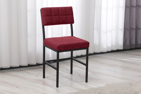 NOVA MUTFAK MASA TAKIMI, 2 SANDALYE, CEVİZ, 70X70 CM, BORDO