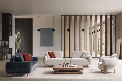 MADRİD KOLTUK TAKIMI, ANTRASİT BEJ