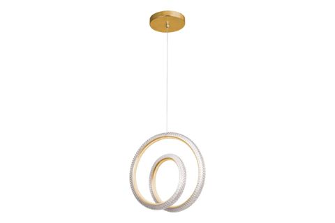 MELİSA LED AVİZE, GOLD, 30 CM