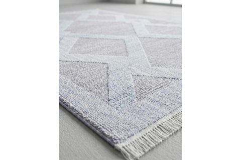 MERİNOS HALI RODİN 60896 095 SALON HALISI, GRİ, 100X300