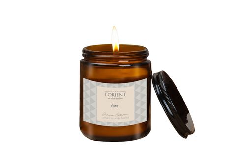 LORİENT ELİTE FREZYA KAVANOZ SOYA MUM, 100 GR