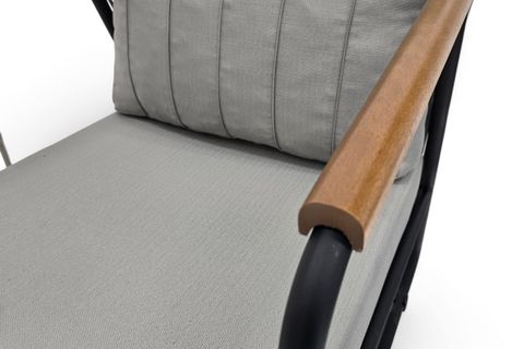 MARGO METAL İKİLİ BAHÇE TAKIMI, GRİ