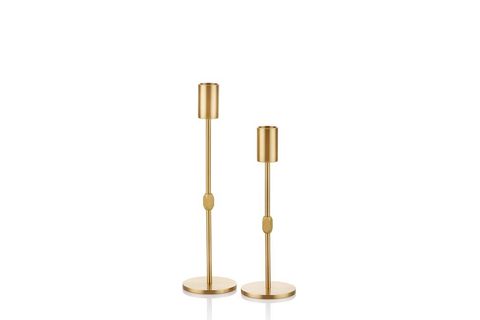 BRASS PİRİNÇ ŞAMDAN 2'Lİ SET
