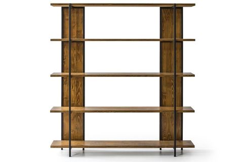 WOODEN LADİN AHŞAP KİTAPLIK, CEVİZ