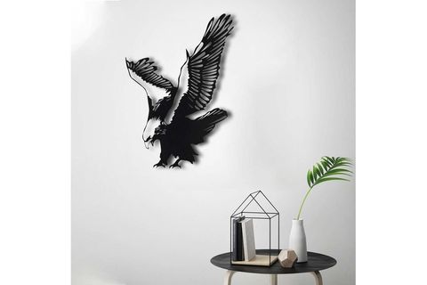 KARTAL METAL DUVAR DEKORU 35X49 CM
