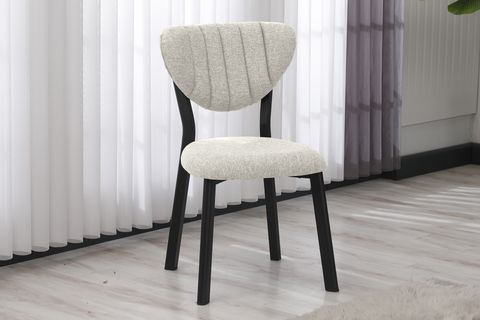 ELİS MUTFAK MASA TAKIMI, 2 SANDALYE, SİYAH, 70X70 CM, KREM