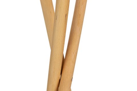 KYOTO LAMBADER, NATURAL AHŞAP AYAK, SİYAH BAŞLIK