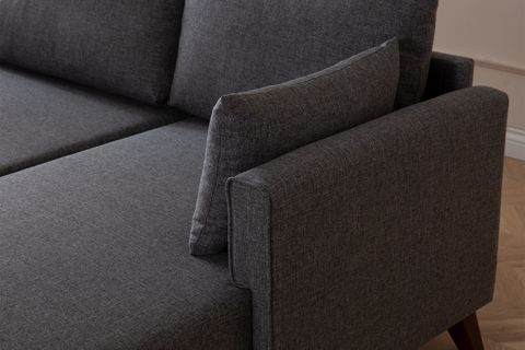 GLORİA KÖŞE KOLTUK, GRİ, SAĞ KÖŞE