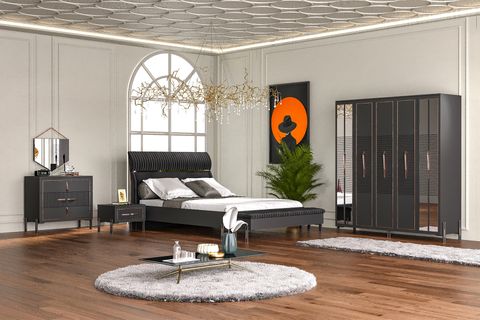 PLATİN COUNTRY GARDIROP, 5 KAPAKLI