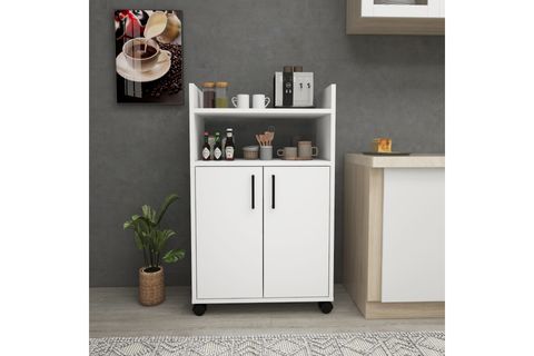 ARNETTİ TİRAKS ÇOK AMAÇLI DOLAP, BEYAZ