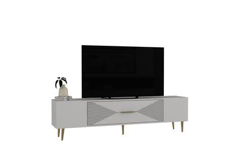 DEKOL TV SEHPASI, 1CT, BEYAZ ALTIN