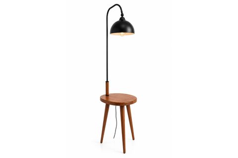 DEMET SEHBALI AHŞAP LAMBADER CEVİZ RETRO 3 BAŞLIKLI