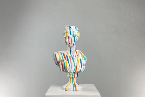 ARTEMIS COLORFALL POP ART DEKORATİF ROMA YUNAN HEYKELLERİ