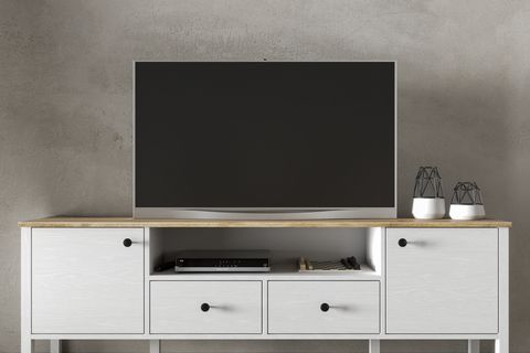 LUMERA MODERN TV ÜNİTESİ, 2 KAPAKLI 2 ÇEKMECELİ
