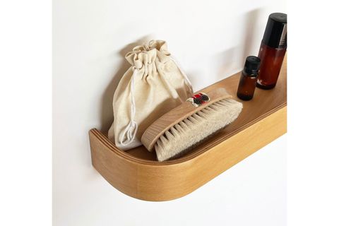 AHŞAP DOĞAL MASİF DUVAR RAFI, MEŞE