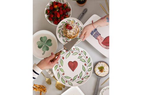 THE MİA LUV SERVİS TABAĞI 30 CM