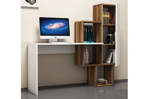 AÇELYA ÇALIŞMA MASASI, CEVİZ BEYAZ