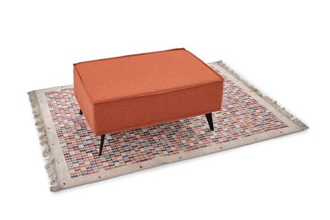 YENİ LOFT KETEN PUF, KİREMİT