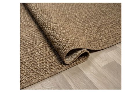 ESSE HAV TOZ VERMEZ KOLAY TEMİZLENEN HASIR DOKU SİSAL HALI, KAHVE, 80X200, 666