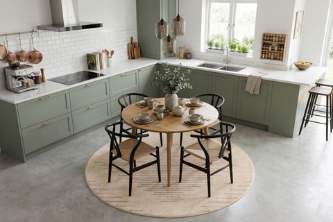 TRIA KOLEKSIYONU MAKİNE HALISI, TA1051 YUVARLAK 100X100