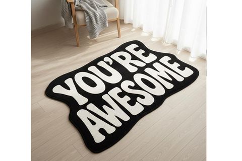 YOU'RE AWESOME DOKUMA TABAN HALI, 424 YNG, 100X150 CM