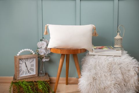 DFN HOME BOHO JUT PÜSKÜLLÜ İKİLİ KIRLENT KILIFI, HM43KT17