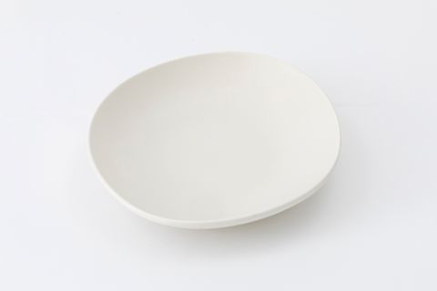 KİTCHEN ESSENTİALS STONEWARE MAT ÇUKUR YEMEK TABAĞI 22 CM, EKRU