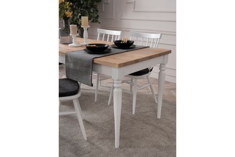 CUNDA AHŞAP MASA VE BENCH TAKIMI, 140X80