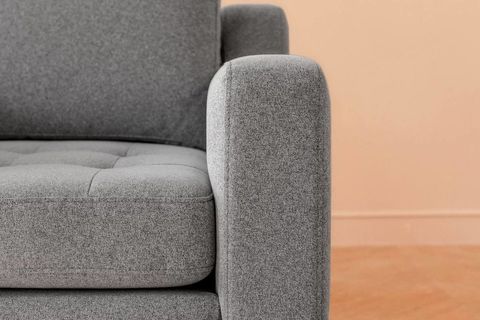 MODSY 192 X 165 MODÜLER KÖŞE KOLTUK WOOLY KETEN - GRİ