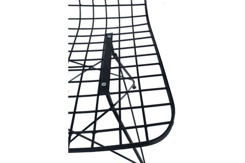CAKARTA MASA VE SİYAH TEL SANDALYE TAKIMI,, 180X80
