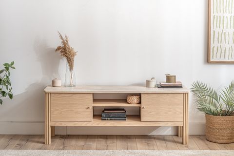 HAVEN TV SEHPASI, MEŞE TRAVERTEN, 140 CM